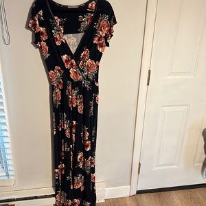 Loveapella navy floral jumper